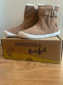 Dievčenské čižmy č.34  barefoot Protetika