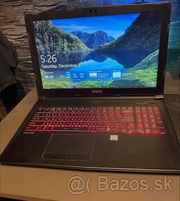 MSI Laptop i7/8GB RAM/GTX 1050 4gb/128gb SSD/1tb HDD