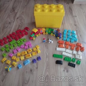 Lego duplo vláčik + kocky