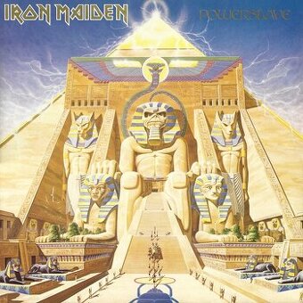 lp IRON MAIDEN- POWERSLAVE