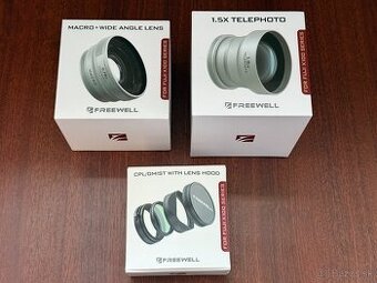 FREEWELL Fuji X100VI/X100V Lens Pro Kit (čierna farba)