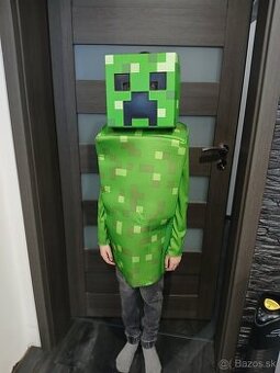 Minecraft Creeper maska do 149cm výška.. - 1