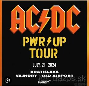 AC/DC lístok na státie
