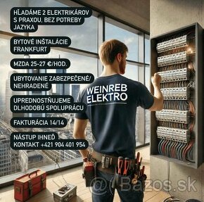 Elektrikár Nemecko Frankfurt