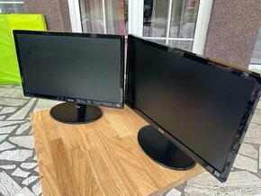 2 x LG FLATRON 22EA53VQ-P 22" FULL HD PC MONITOR