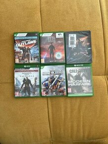 Xbox series X hry/Warhammer Space Marine2,Star Wars Outlaws