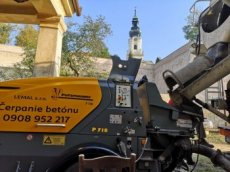 PUTZMEISTER BETONPUMPA STACIONÁRNA PUMPA