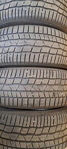 Predám 4ks jazdené zimné 225/55r16-99H Continental