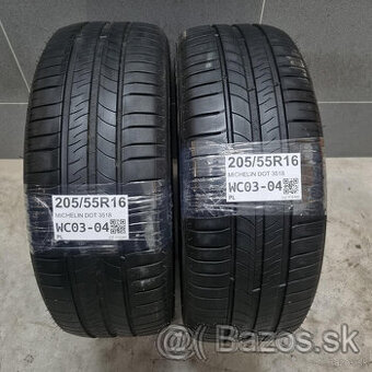 Letné pneumatiky 205/55 R16 MICHELIN DOT3518