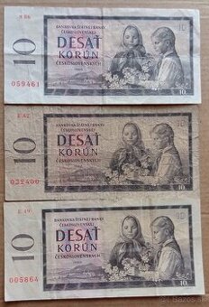 10 kčs 1960