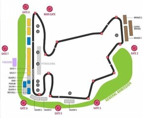 Formula 1 Hungaroring celovíkendová vstupenka