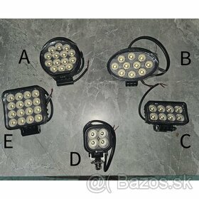 LED PRACOVNÉ SVETLÁ /4LED V JEDNEJ ŚOŚOVKE/ ECE R10 - 1