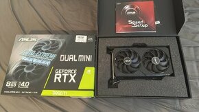 Asus RTX 3060Ti Mini ITX v záruke