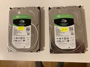 2x  Seagate BarraCuda 4 TB   (nevé)