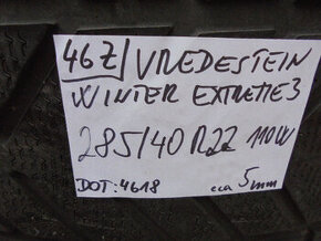 Vredestein Wintrac Xtreme 285/40 R22 110W č.46z