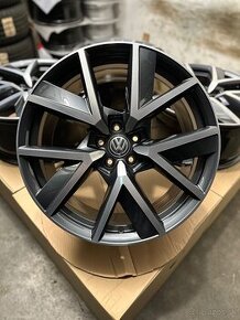 Nepoužité hliníkové disky 5x112 R20 VW Braga - Touareg RLine - 1