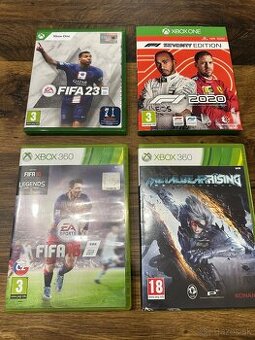 Xbox one, Xbox 360: Fifa, F1, Metalgearrising