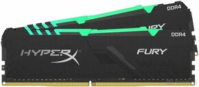 Predám pamäte HyperX 16 GB KIT DDR4 3 600 MHz CL17 FURY RGB