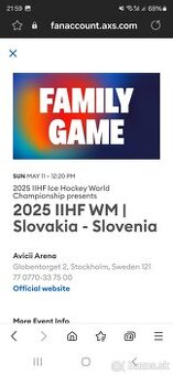 MS Hokej 2025 SVK vs SLO