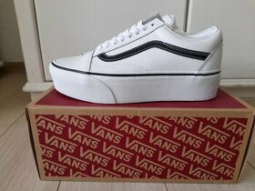 Vans Tenisky kůže - Old Skool Stackform - NOVÉ VELIKOST 39