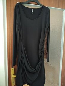 Dámske čierne šaty XL - 1