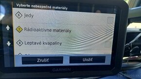 Predám kvalitnú veľkú navigáciu pre kamiony Garmin dezl 770l - 1