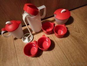 Tupperware nova sada kanvicka na mliečnu penu, 4ks salky