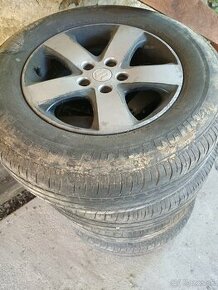 Disky Suzuki16" 4ks + letné pneu Bridgestone 225 70 r16