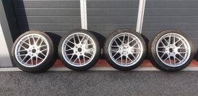 18"Disky na BMW E46 CSL + WESTLAKE SEMISLICK