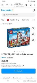 Lego 60110 hasičská stanica