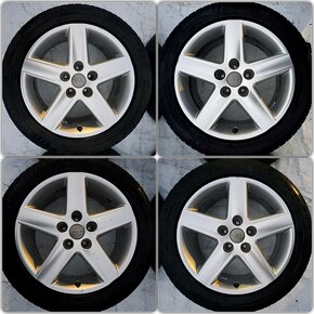 5x112 225 50 R17 Orig. Audi 5 Lúč VW Škoda Seat+Letné pneu