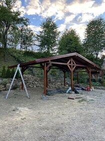 Altánok , pergola , prístrešok stolárske a tesárske práce