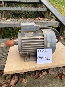 Elektromotor 1,1 kW, 1410ot/min