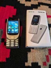 Nokia 8210 4g dual sim modrý top stav tlačidlový telefón