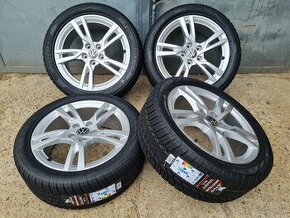 R17 5x112 orig.Audi Vw Skoda Seat+zimne 225/45r17 - 1