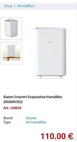 Xiaomi Smartmi Evaporative Humidifier (SKV6001EU