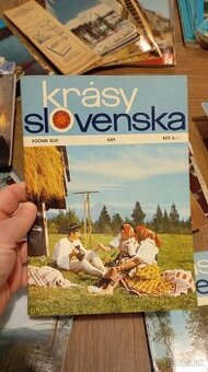 časopisy KRÁSY SLOVENSKA 1962-1969, 106 KUSOV.