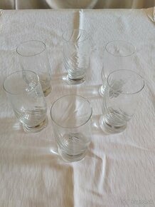 Predám nepoškodené sklenené poháre - 1