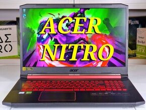 Herný notebook ACER NITRO 17,3" 120Hz | i7-9750H | GTX 1660