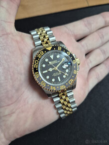 Seiko mod GMT Black Two-Tone