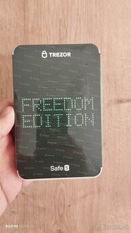 Predám nový kryptotrezor Trezor Safe 5 Freedom Edition