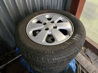 Letné pneumatiky 185/65 R14 + elektróny KIA - 1