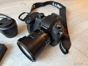 Panasonic LUMIX GH5 s príslušenstvom