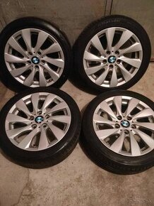 4ks alu disky orig. BMW 5x120 R17 pneu 225/45 R17