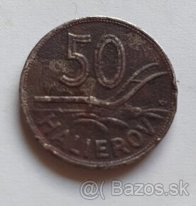 Predám vzácny 50 halier 1940