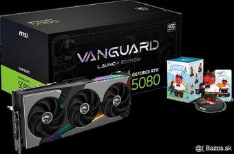 MSI GeForce RTX 5080 16G VANGUARD SOC LAUNCH EDITION