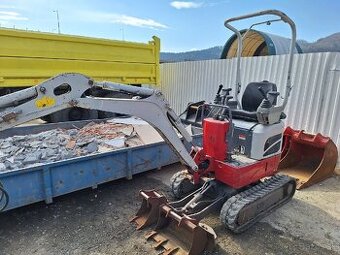 minirýpadlo Takeuchi TB210R