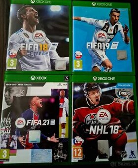 FIFA 18/19/21   NHL 18 - 1