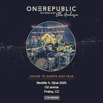 One Republic Praha 5.10.2025