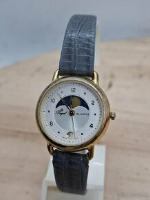 Predám funkčné náramkové hodinky ROYAL Swiss quartz lunárny - 1